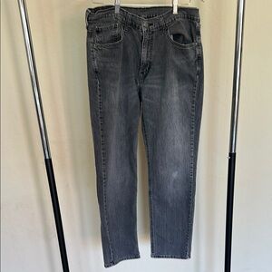 Levi's Straight Fit Dark Gray Jeans